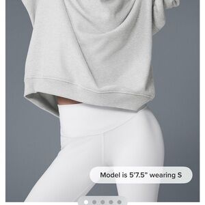 ALO Yoga Heather Gray Sweatshirt